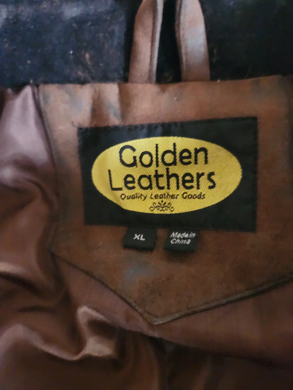 Golden Leathers men jacket